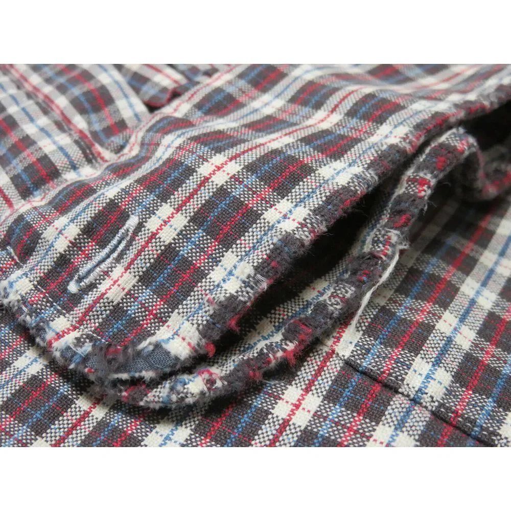Mens Polo Ralph Lauren Plaid Big Shirt Button Front Shirt Size XL Front Pocket‎